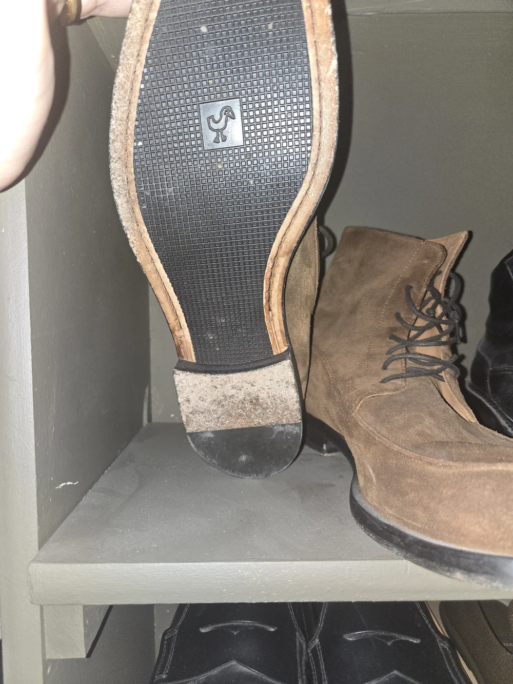 Suede Luxury Elia Maurizi Brown Desert Boot Made In Italy Original Price $495 - Picture 7 of 10